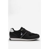 Erkek Günlük Casual Sneaker Ayakkabı Leona SİYAH-BEYAZ - Siyah - Beyaz