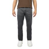Erkek Hafif Eskitme Desenli Normal Kalıp Denim Gri Jeans 15314135-J09