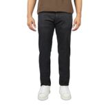 Erkek Hafif Eskitme Desenli Normal Kalıp Denim Siyah Jeans 15314135-J11