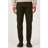 Erkek Haki Kanvas Slim Fit Dar Kesim 5 Cep Esnek Pantolon