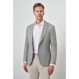 Erkek Haki Örme Slim Fit Mono Yaka Ceket - 6 Drop - 46