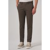 Erkek Haki Pamuk Trend Slim Fit Chino Pantolon