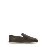 Erkek Haki Süet Deri Loafer 25SFD612310