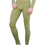 Erkek Haki Yeşil Termal Tayt 3'lü Paket - XL - Haki - Yeşil