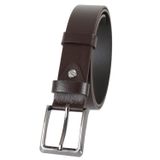 Erkek Hakiki Deri Kemer Kahverengi 3.5 cm RAR01446
