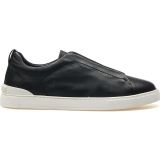 Erkek Hakiki Deri Sneaker Spor Ayakkabı 25y L5202 M Siyah