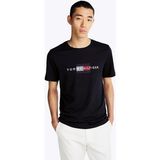 Erkek Hilfiger Bayrak Nakışlı T-Shirt - Lacivert - Blue - M