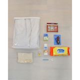 Erkek Ihram Seti – Cepli Kemerli, Esanslı, Zikirmatikli, Full Hac Umre Seti - Beyaz - 110 x 220 cm