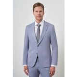 Erkek İndigo Trend Slim Fit Mono Yaka Takım Elbise