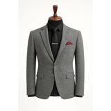 Erkek İtalyan Kesim Tek Düğmeli Blazer Ceket Klasik Ve Modern Şıklık