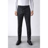 ERKEK JOGGER PANTOLON RAHAT KUMAŞ ESNEK YAPI - 0 Siyah - XL