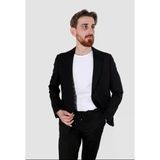 Erkek Jogger Slim Fit Takım Elbise Rıga06-Siyah