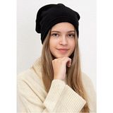 erkek-kadın 2 adet fiyatı-termal polar bere boyunluk ıpli model -siyah renk