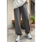 Erkek / Kadın Jogger Baggy Oversize Bol Büyük Beden Eşofman Altı - 11XL - Füme