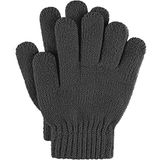Erkek Kadın Kışlık Triko Eldiven Unisex Sıcak Kaliteli - Standart - Füme
