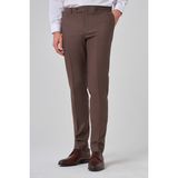 Erkek KAHVE Klasik Slim Fit Dar Kesim Pantolon