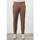 Erkek KAHVE Yazlık Pamuk Yan Cep Dynamic Fit Chino Pantolon