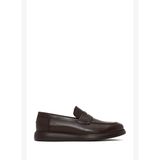 Erkek Kahverengi Deri Casual Loafer WM800002DV
