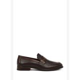 Erkek Kahverengi Deri Klasik Loafer 26SFD6015FT