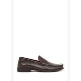 Erkek Kahverengi Deri Klasik Loafer 26SFD6016FT