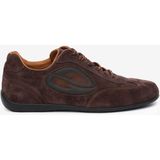 Erkek Kahverengi Hakiki Deri Sneaker Ayakkabı 5K1SA18472