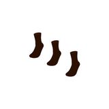 Erkek Kahverengi Organic Socks 3 Adet Bambu Çorap