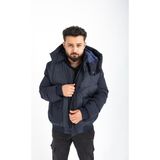 Erkek Kapşonlu Lacivert - M