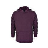 Erkek Kapüşonlu Basic Sweatshirt R2248 BGL-ST03192 MÜRDÜM M