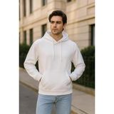 Erkek Kapüşonlu Cepli İçi Polarlı Sweatshirt