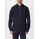 Erkek Kapüşonlu Fermuar Kapamalı Cepli Uzun Kol Lacivert1 Sweatshirt 50520303-406