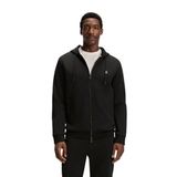 Erkek Kapüşonlu Fermuar Kapamalı Cepli Uzun Kol Siyah1 Sweatshirt 50520303-002