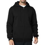 Erkek Kapüşonlu Fermuarlı Sweatshirt 6549 BGL-ST04026