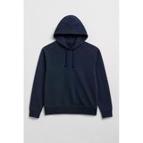 Erkek Kapüşonlu İçi Polarlı Lacivert Sweatshirt