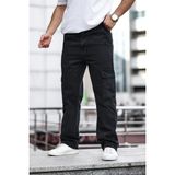 Erkek Kargo Cepli Baggy Pantolon - Füme - 29