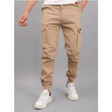Erkek Kargo Pantolon Lastikli Erkek Pantolon - Taş Rengi - 2XL