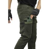 Erkek Kargo Pantolon Taktikal Cep Gabardin Likralı - 36 - 02-Haki