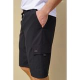 Erkek Kargo Şort Siyah - 5XL