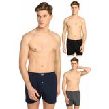 Erkek Karışık Renk 8 Adet Penye Boxer