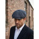 Erkek Kaşe 8 Köşe Kasket Şapka Klasik Retro- Peaky Blinders Tarzı Lastikli Standart Beden