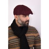 Erkek Kasket Şapkası - Bordo-7404
