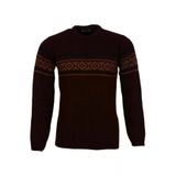Erkek Kazak Sıfır Yaka Reguler Fit Bordo Rar01113