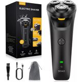 Erkek Kel Tıraş Makinesi, Doao 2025 Geliştirilmiş Suya Dayanıklı 6D Esnek Kel Tıraş Makinesi, Manyetik Yüzer Başlık, Islak Ve Kuru, Seyahat Temelleri, Usb-C Bağlantı Noktası, Gümüş