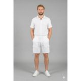 ERKEK KETEN KARGO CEPLİ ŞORT Beyaz L/XL