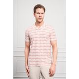 Erkek Kiremit Trend Dynamic Fit Rahat Kesim Polo Yaka T-Shirt