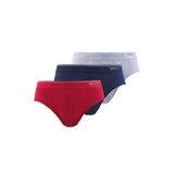 Erkek Kırmızı 3 Adet Pamuklu Slip Külot 9672