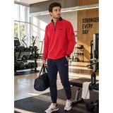Erkek Kırmızı Antrenman Sweatshirt
