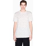 Erkek Kısa Kol Bisiklet Yaka Her Yeri Armani Exchange Yazı Desen Beyaz T-Shirt XM002783 AF10356-F1167 - XL