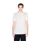Erkek Kısa Kol Bisiklet Yaka Her Yeri ARMANİ EXCHANGE Yazı Desen Beyaz T-Shirt XM002783 AF10356-F1167