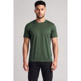 Erkek Kısa Kol Bisiklet Yaka Rahat Kesim Beyaz T-Shirt EM006691 AF10017-U0003