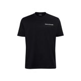 Erkek Kısa Kol Bisiklet Yaka Rahat Kesim Siyah T-Shirt 26411010A-011